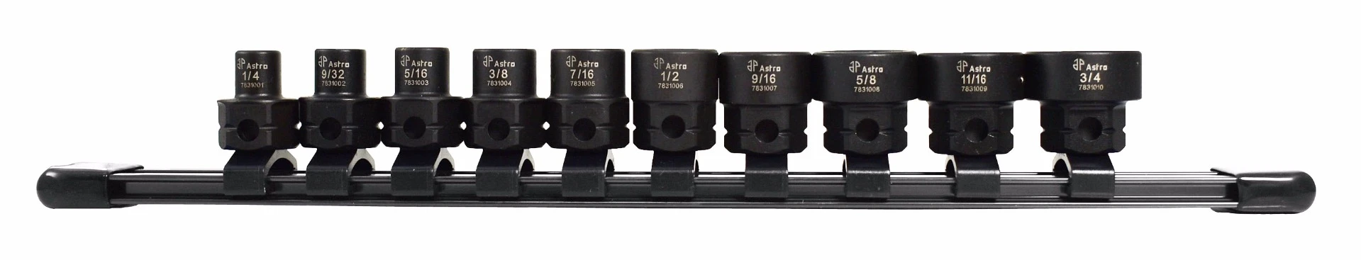 10pc 3/8″ Drive Nano Impact Sockets – SAE