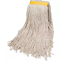 Wet Floor Mop, Cotton, 24 oz., Cut Style
