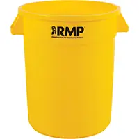 Garbage Bin, Polyethylene, 20 US gal.