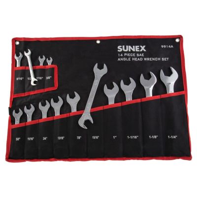 SAE V-Groove Combination Wrench Set