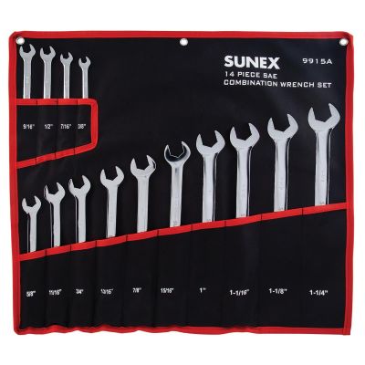 14-Piece SAE (3/8" - 1-1/4")